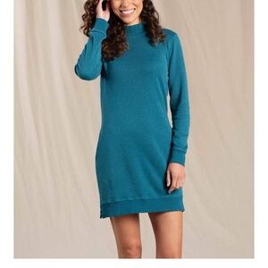Toad&Co Teal Mini Dress